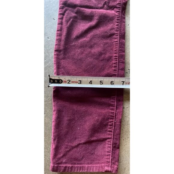 Vintage Universal thread high-rise skinny pants Women’s Sz 8/29 R Red Velvet - Picture 7 of 14